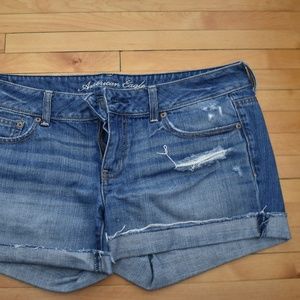 American Eagle Distressed Shorts